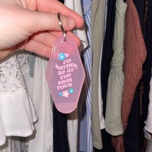 Pink Taylor Swift Keychain